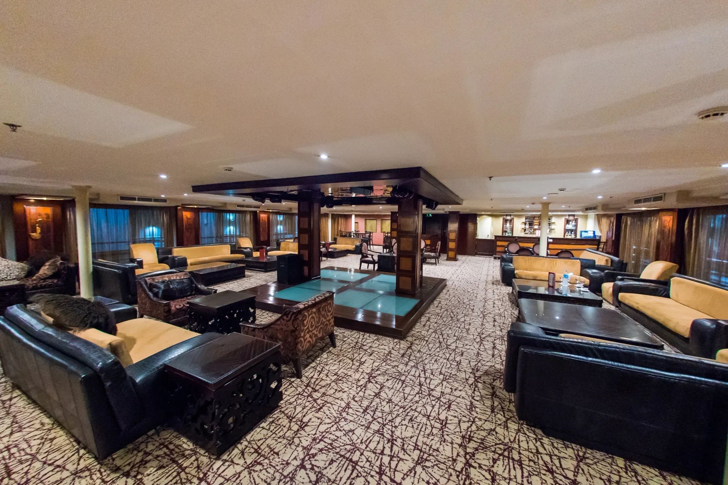 Lounge aboard the Concerto I Nile Cruise Nile cruise